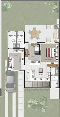 Casa Sobrado - 3 suítes - 150 m2